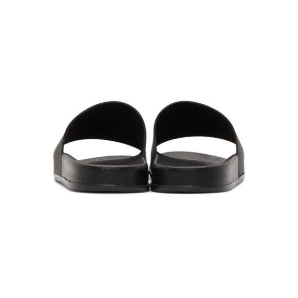 MAISON MARGIELA Black Shower Slides - Picture 5 of 6